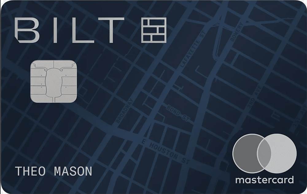 Bilt Blue card art